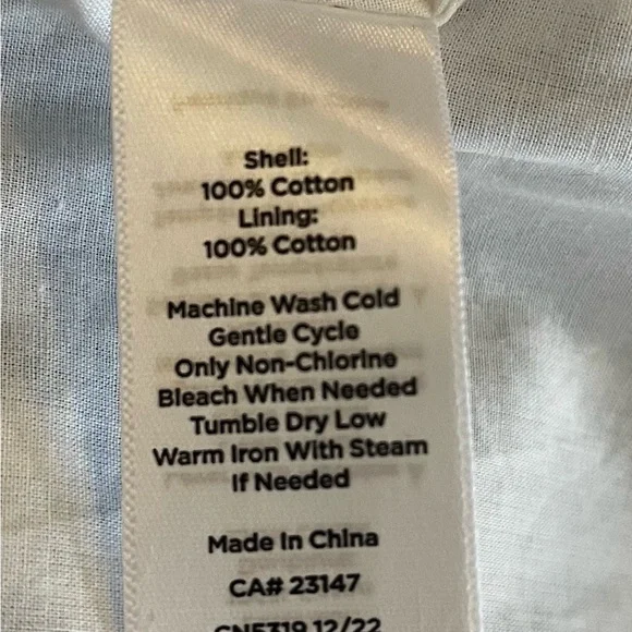 Talbots One Shoulder Dress with Pockets - Picture 6 of 6